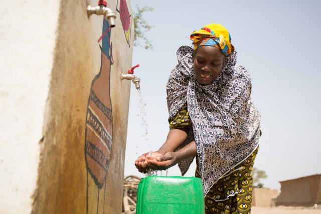 Ji Ni Beseya project, 2018. Credit: WaterAid/Basile Ouedraogo