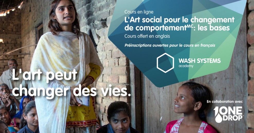 Cours En Ligne Les Bases De L Approche D Art Social Pour Le Changement De Comportement Fondation One Drop